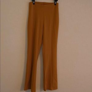 Mustard Yellow Flair Slacks